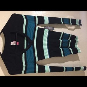 Striped long sleeve shirt